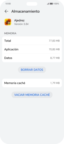 Pulsa VACIAR MEMORIA CACHÉ. Pulsa VACIAR MEMORIA CACHÉ.