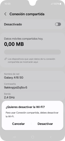 Pulsa Desactivar. Pulsa Desactivar.