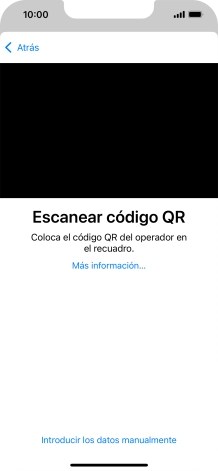 Coloca el código QR dentro del marco de la cámara del teléfono para escanearlo. Coloca el código QR dentro del marco de la cámara del teléfono para escanearlo.