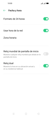 Pulsa la tecla de inicio para terminar y regresar a la pantalla de inicio. Pulsa la tecla de inicio para terminar y regresar a la pantalla de inicio.