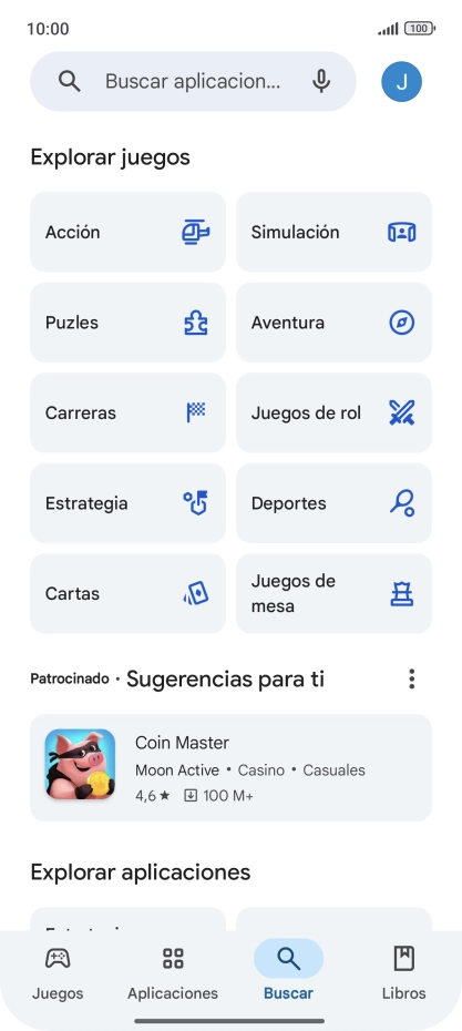 Pulsa en el campo de búsqueda. Pulsa en el campo de búsqueda.