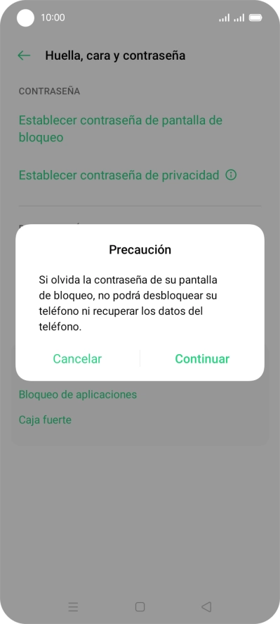 Pulsa Continuar. Pulsa Continuar.
