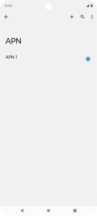 Pulsa el icono de nueva conexión de datos. Pulsa el icono de nueva conexión de datos.