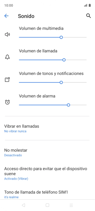 Pulsa Tono de llamada de teléfono. Pulsa Tono de llamada de teléfono.