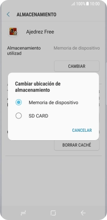 Pulsa el nombre de la tarjeta de memoria. Pulsa el nombre de la tarjeta de memoria.