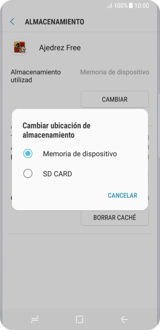 Pulsa el nombre de la tarjeta de memoria. Pulsa el nombre de la tarjeta de memoria.