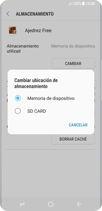 Pulsa el nombre de la tarjeta de memoria. Pulsa el nombre de la tarjeta de memoria.