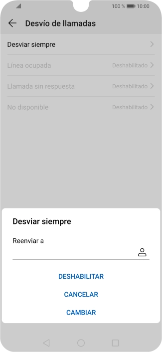 Pulsa DESHABILITAR. Pulsa DESHABILITAR.