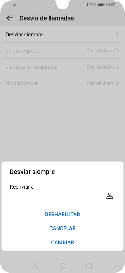 Pulsa DESHABILITAR. Pulsa DESHABILITAR.