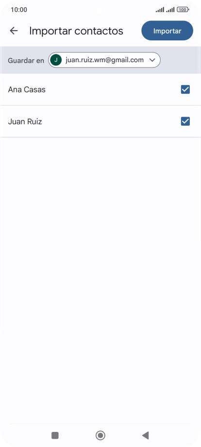 Pulsa la lista desplegable junto a Pulsa la lista desplegable junto a