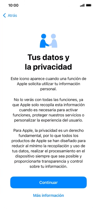 Pulsa Continuar. Pulsa Continuar.