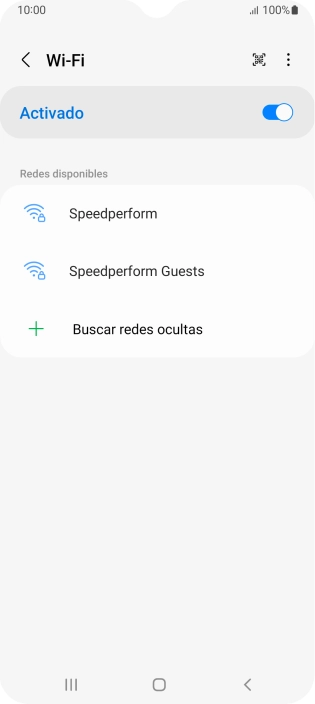 Pulsa la red wifi deseada. Pulsa la red wifi deseada.