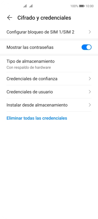 Pulsa Configurar bloqueo de ‹SIM›. Pulsa Configurar bloqueo de ‹SIM›.