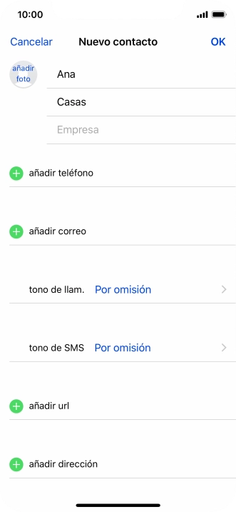 Pulsa añadir teléfono. Pulsa añadir teléfono.