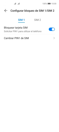 Pulsa la tarjeta SIM deseada. Pulsa la tarjeta SIM deseada.