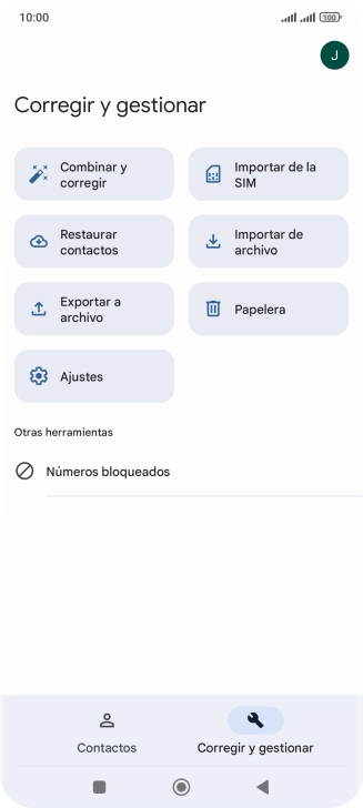 Pulsa Importar de la SIM. Pulsa Importar de la SIM.