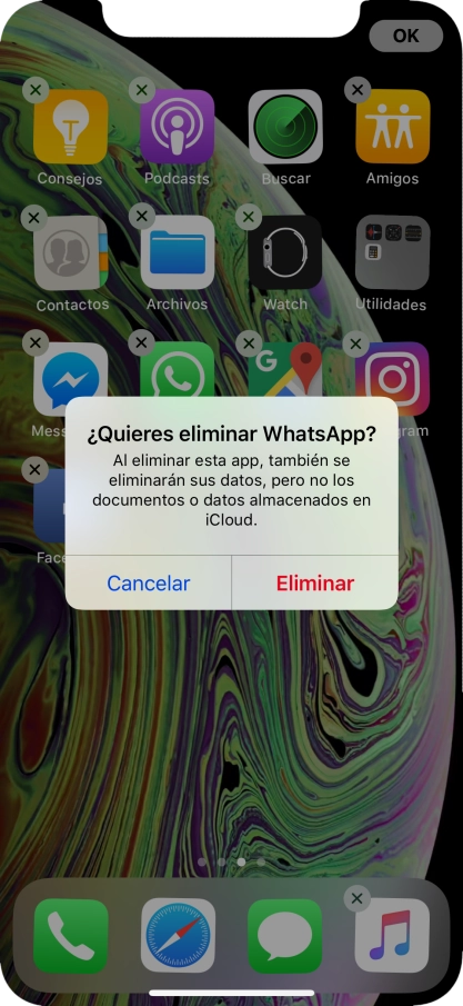 Pulsa Eliminar. Pulsa Eliminar.