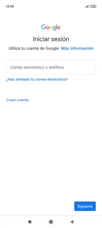 Si no tienes una cuenta de Google, pulsa Crear cuenta y sigue las indicaciones de la pantalla para ver cómo crear una cuenta nueva. Si no tienes una cuenta de Google, pulsa Crear cuenta y sigue las indicaciones de la pantalla para ver cómo crear una cuenta nueva.