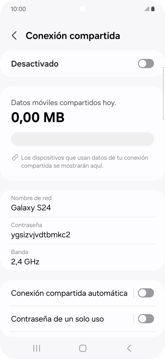 Pulsa Nombre de red. Pulsa Nombre de red.