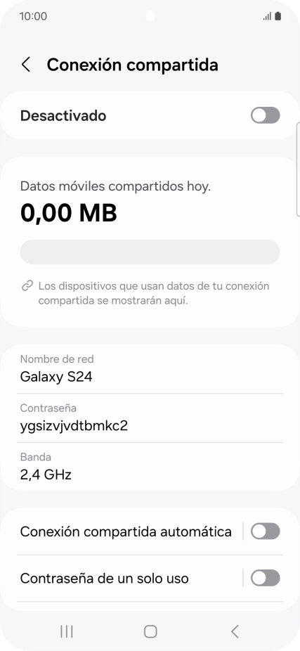 Pulsa Nombre de red. Pulsa Nombre de red.