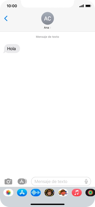 Desliza el dedo hacia arriba desde la parte inferior de la pantalla para terminar y volver a la pantalla de inicio. Desliza el dedo hacia arriba desde la parte inferior de la pantalla para terminar y volver a la pantalla de inicio.