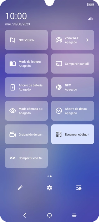 Pulsa Ahorro de batería para activar la función. Pulsa Ahorro de batería para activar la función.