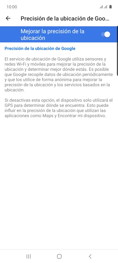 Pulsa el indicador junto a Pulsa el indicador junto a