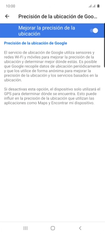 Pulsa el indicador junto a Pulsa el indicador junto a