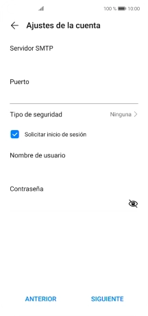 Pulsa Tipo de seguridad. Pulsa Tipo de seguridad.