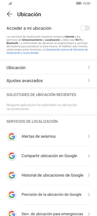 Pulsa el indicador junto a Pulsa el indicador junto a