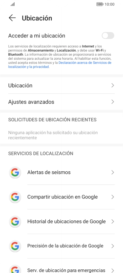 Pulsa el indicador junto a Pulsa el indicador junto a