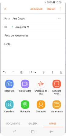 Pulsa Mis archivos y desplázate a la carpeta deseada. Pulsa Mis archivos y desplázate a la carpeta deseada.