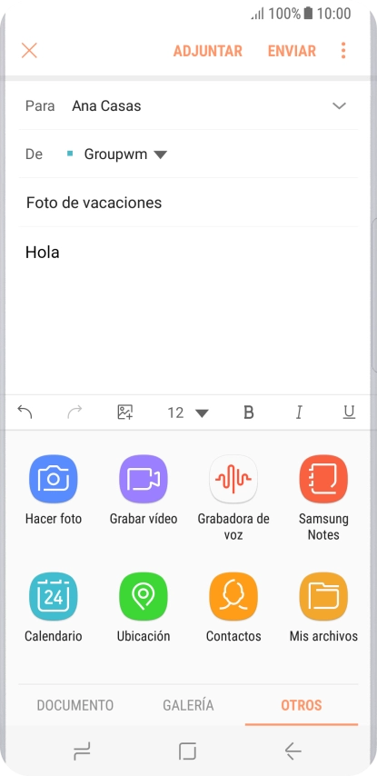 Pulsa Mis archivos y desplázate a la carpeta deseada. Pulsa Mis archivos y desplázate a la carpeta deseada.