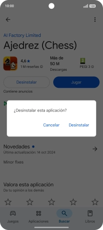 Pulsa Desinstalar. Pulsa Desinstalar.