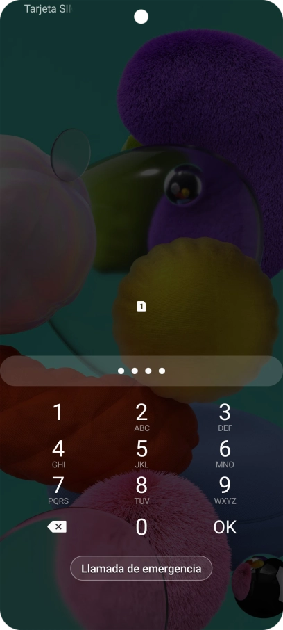 Si lo solicita el teléfono, introduce el código PIN y pulsa OK. Si lo solicita el teléfono, introduce el código PIN y pulsa OK.