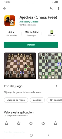 Pulsa Instalar y sigue las indicaciones de la pantalla para instalar la app. Pulsa Instalar y sigue las indicaciones de la pantalla para instalar la app.