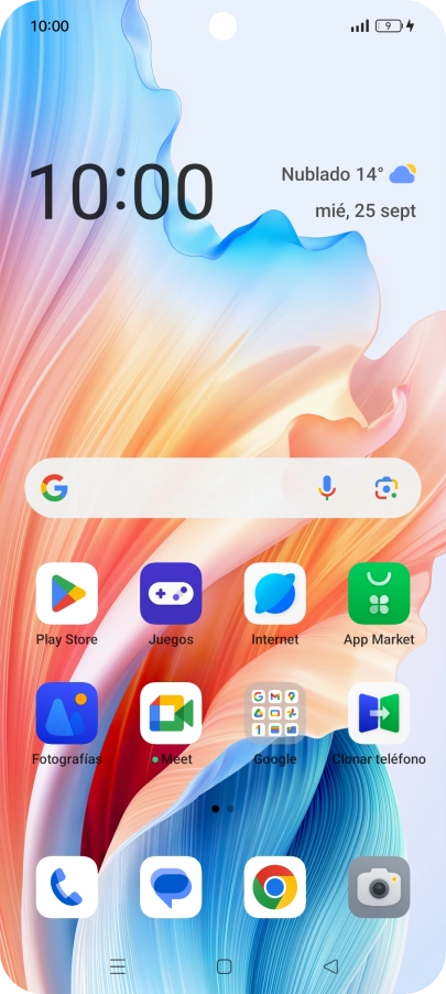 Cuando el icono de carga de batería aparece en la pantalla, el teléfono se está cargando. Cuando el icono de carga de batería aparece en la pantalla, el teléfono se está cargando.
