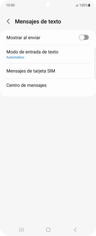 Pulsa Centro de mensajes. Pulsa Centro de mensajes.