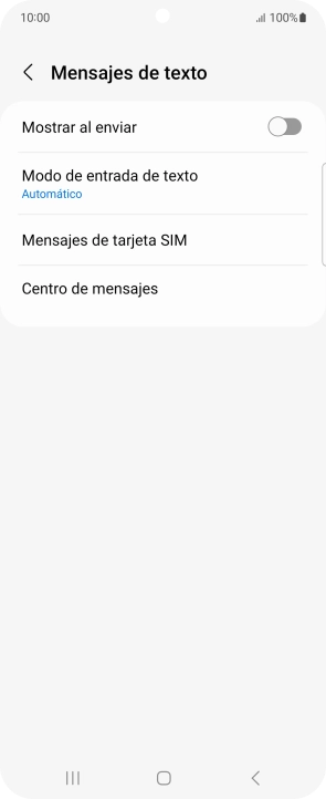 Pulsa Centro de mensajes. Pulsa Centro de mensajes.