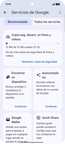 Pulsa Encontrar mi dispositivo. Pulsa Encontrar mi dispositivo.