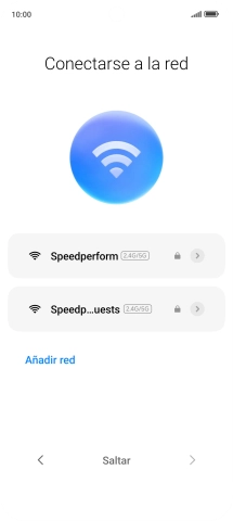 Pulsa la red wifi deseada. Pulsa la red wifi deseada.