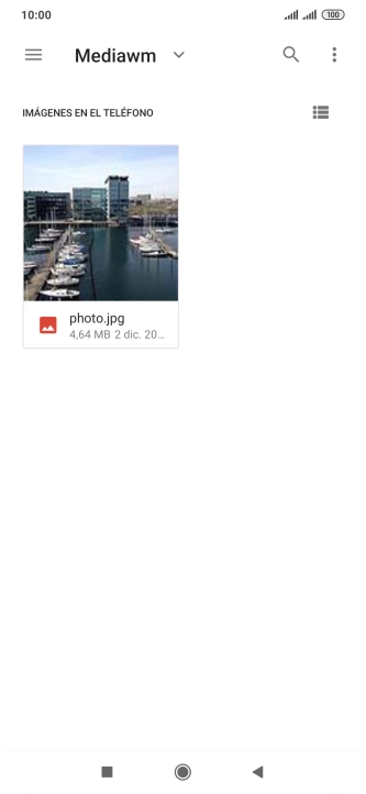 Pulsa el archivo deseado. Pulsa el archivo deseado.