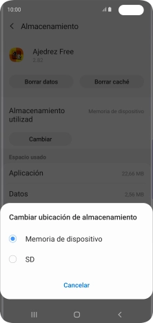 Pulsa el nombre de la tarjeta de memoria. Pulsa el nombre de la tarjeta de memoria.