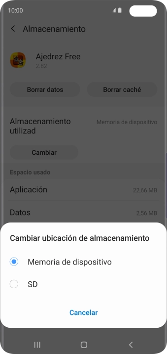 Pulsa el nombre de la tarjeta de memoria. Pulsa el nombre de la tarjeta de memoria.
