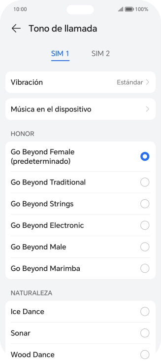 Pulsa los timbres de llamada deseados para escucharlos. Pulsa los timbres de llamada deseados para escucharlos.