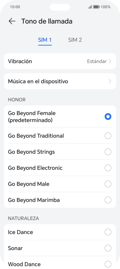 Pulsa los timbres de llamada deseados para escucharlos. Pulsa los timbres de llamada deseados para escucharlos.