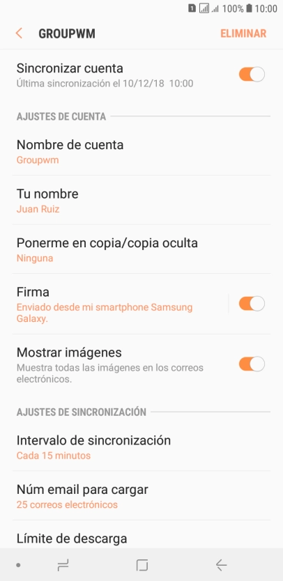 Pulsa el indicador junto a Pulsa el indicador junto a