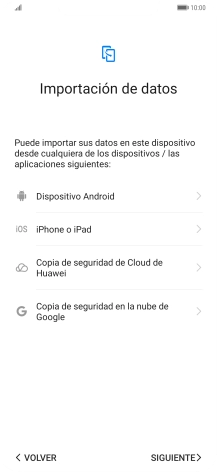 Puedes transferir el contenido de otro teléfono cuando activas tu teléfono por primera vez y cuando lo has restablecido. Cuando aparezca en la pantalla del teléfono esta imagen, ya está listo para la transmisión del contenido del otro teléfono. Puedes transferir el contenido de otro teléfono cuando activas tu teléfono por primera vez y cuando lo has restablecido. Cuando aparezca en la pantalla del teléfono esta imagen, ya está listo para la transmisión del contenido del otro teléfono.