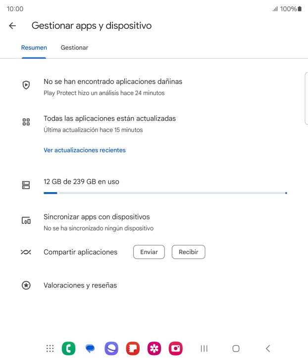 Pulsa Gestionar. Pulsa Gestionar.