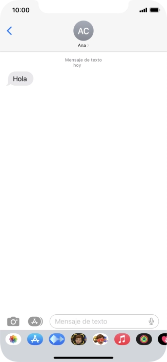 Desliza el dedo hacia arriba desde la parte inferior de la pantalla para terminar y volver a la pantalla de inicio. Desliza el dedo hacia arriba desde la parte inferior de la pantalla para terminar y volver a la pantalla de inicio.